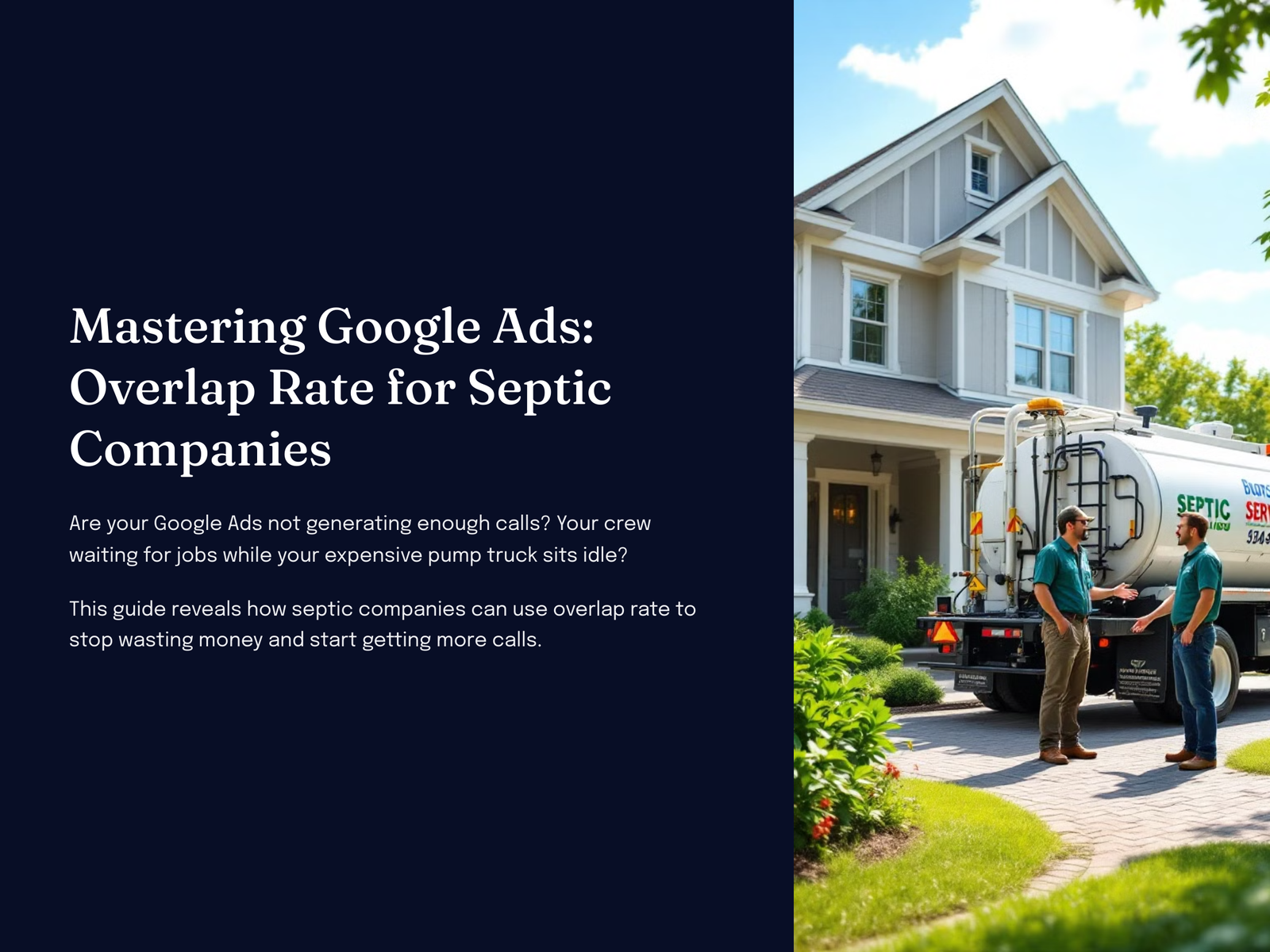 Septic Service Guide Part 2 - Auction Insights: How Septic Companies Can Use Overlap Rate to Dominate Google Ads
