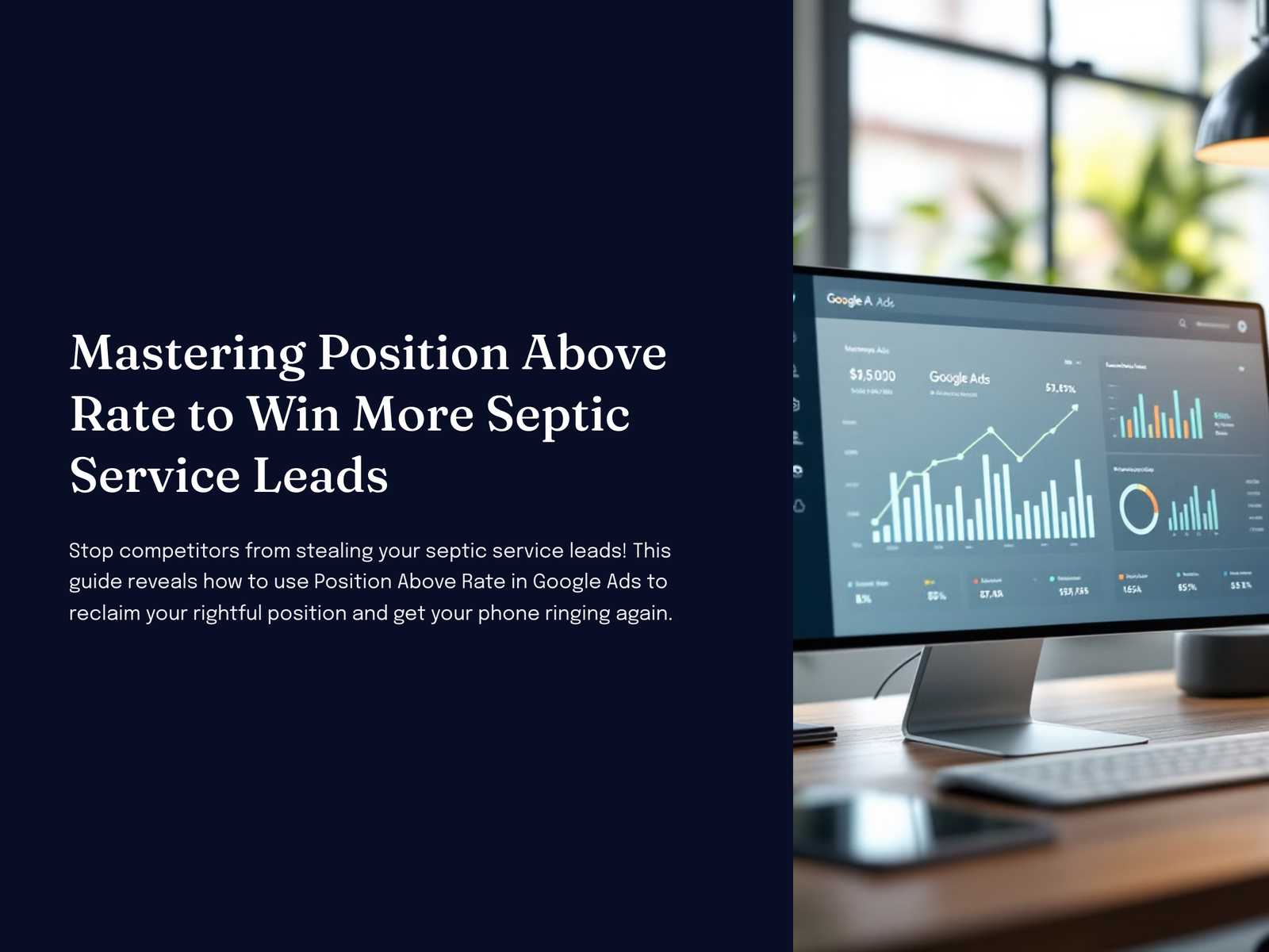 Septic Service Guide Part 3 - Auction Insights: How to Use Position Above Rate in Google Ads to Stop Competitors from Stealing Your Septic Service Leads